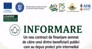 O nouă reușită pentru comuna Bogati: utilaj achiziționat prin GAL!