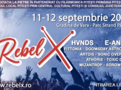 Zece trupe vor urca pe scenă la RebelX Young Rock Festival 2026 de la Pitești