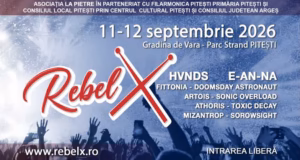 Zece trupe vor urca pe scenă la RebelX Young Rock Festival 2026 de la Pitești