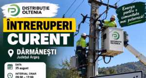 Dârmănești: întreruperi programate de energie electrică. Zonele afectate