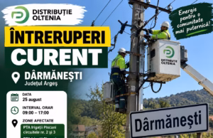 Dârmănești: întreruperi programate de energie electrică. Zonele afectate