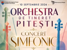 Debutul Orchestrei de Tineret a Filarmonicii Pitești, Joi, 10 septembrie