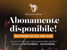 Se pun în vânzare abonamentele pentru noua stagiune a Filarmonicii Pitești