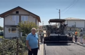 Lucrările de modernizare a drumurilor continuă în comuna Bascov