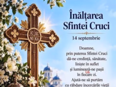 Mesajul primarului Gheorghe Stancu de Înălțarea Sfintei Cruci